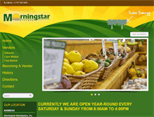 Tablet Screenshot of morningstarmarketplace.net